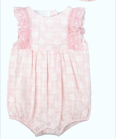 Jumpsuit Baby Broderie pink