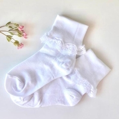 Medias Socks baby voladitos white