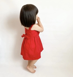 vestido Olivia Love Rojo - minipeques