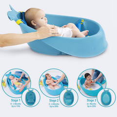 Bañera ballena Skip Hop Evolutiva Celeste - comprar online