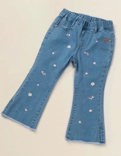 Jeans Oxford baby Flower - comprar online