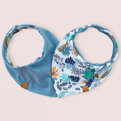 Babero bandana reversible