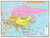 Mapa Laminado Ásia Político R.216-07