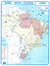 Mapa Laminado Brasil Colonial II R.135-07