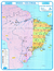 Mapa Laminado Brasil Colonial I R.G0134-07