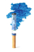 Bastão de fumaça Azul