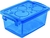 Mini Organizador Azul com trava 650ml R.OR80158 Ordene