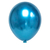 Balão N9 azul cromado Art-Latex