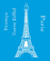 Stencil Torre Eiffel STM-118 17x21