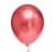 Balão redondo metalizado vermelho N°5 Pic Pic