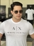 Camiseta Armani Exchange Lettering Assinatura Estampado Masculino - comprar online