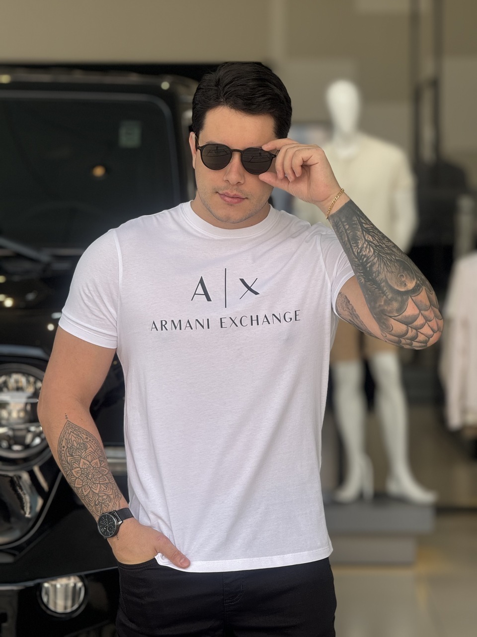Camiseta armani hotsell