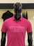 Polo Armani Exchange Silk Emborrachado Lettering Assinatura Vazado Masculino Rosa Escuro - comprar online