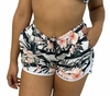 Shorts Summer Feminino Floral Listrado