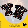 Kit Mozão Camiseta Mickey Preto
