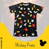 Camiseta Mickey Preto Masculina