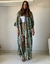 Kimono Umê Kimonaria Modelo Hana Àgatha verde - loja online