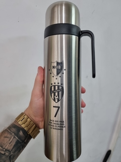 Termo acero inox grabado FUTBOL - tienda online