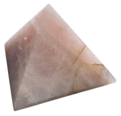 Pirâmide de Quartzo Rosa 20F - comprar online