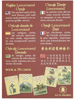 Tarô Lenormand Dourado - comprar online