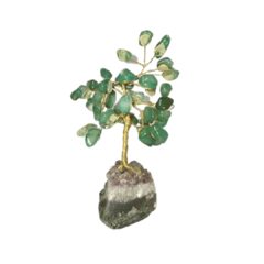Árvore da Felicidade "bonsai" Quartzo Verde 11cm - comprar online