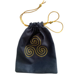 Bolsa/Bag para Tarot Trisquel (cor Azul)