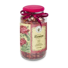 Chá de Rosas - Pote G - 50 gr