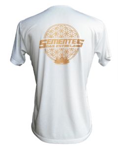 Camiseta Sementes das Estrelas com Flor da Vida - Sementes das Estrelas