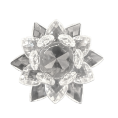 Flor de Lótus em Cristal 11cm - comprar online