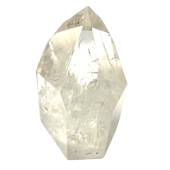 Ponta Cristal de Quartzo Translúcido (Cristal Gerador) 55F