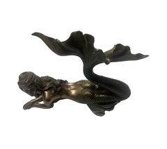 Sereia em Resina Bronze | Veronese Desing na internet
