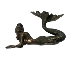 Sereia em Resina Bronze | Veronese Desing - comprar online