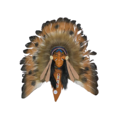 Máscara Índio Sioux Pequena - comprar online