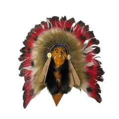 Máscara Índio Sioux Pequena - Sementes das Estrelas