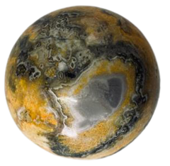 Esfera de Jaspe Amarelo 186g