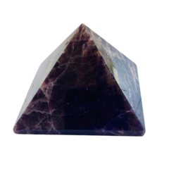 Pirâmide de Ametista Chevron In Natura