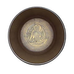 Tigela Tibetana Katora 19,5cm N5 Amarela MM na internet