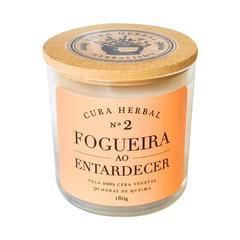 Vela Fogueira ao Entardecer 180g