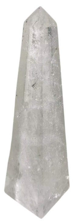 Obelisco Quartzo Translúcido 239g na internet