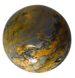 Esfera de Jaspe Amarelo 104g