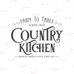 C054 - Country Kitchen Peque