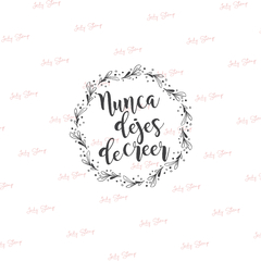 F704 - Nunca dejes de creer