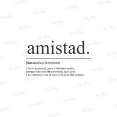 F798 - Amistad definicion