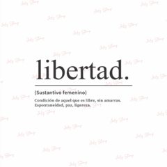 F799 - Libertad definición