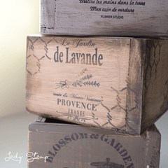 J313 - Le jardin Provence - Lady Stamp