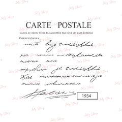 V613 - Carta Postal