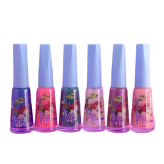 Esmalte Sereia Bella Infantil Teen Safira - Display 24 unidades - Mega Maquiagem - Cosméticos p/ o Revendedor, Maquiador e Consumidor!