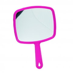Espelho Grande de Mão Retangular Maquiagem Dentista - loja online