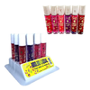 Gloss Brilho Labial Kyrav c/ Sabor de Frutas - Display 12 unidades