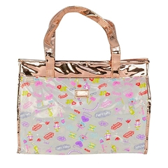 Bolsa Feminina Sacola Praia Transparente Candy Ruby's - comprar online